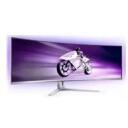 Philips OLED monitor 49M2C8900L/00, 49", 5120 x 1440, 144 Hz, 0.03 ms, 2xHDMI, USB keskjaam, KVM l&uuml;liti, USB PD 90W