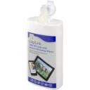Logilink Puhastuslapid RP0010, 100 tk, alkoholivabad, biolagunevad, perforatsiooniga
