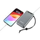 Intenso Power Bank 7332054 20000 mAh, Li-Pol&uuml;meer, 20 W, 1x USB Type-A, 1x USB Type-C, ESD kaitse, laadija kaasas
