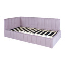 Gulta JASPER 90x200cm, violeti rozā 28523