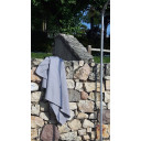 Mikro&scaron;ķiedras dvielis 'Velour', antibakteriāls, ātri žūsto&scaron;s, 85x150 cm, R920107, BasicNature