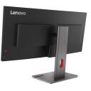 Lenovo ThinkVision P34WD-40, 34", IPS, 3440x1440, 120 Hz, 4 ms, 350 cd/m&sup2;, 1xHDMI, kaardus, must, KVM l&uuml;liti