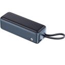 Sandberg All-in1 Powerbank 421-31, 27000 mAh, LiPo, 240 W, USB Type-A 1, USB Type-C 1, melns, pelēks
