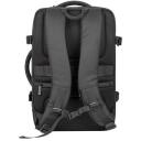 Natec plan&scaron;etdatora mugursoma CAMEL PRO 17.3", 330mm, 240mm, 440mm, poliesters, 2 priek&scaron;ējās kabatas, melna