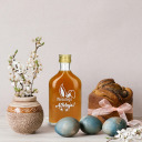 Butelka 200ml ar vāciņu, USZY KR&Oacute;LIKA apdruka, BROWIN 631463, 6 gab.