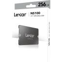 Lexar | NS100 | 256 GB | SSD form factor 2.5" | Solid-state drive interface SATA III | Read speed 520 MB/s | Write speed 510 MB/s