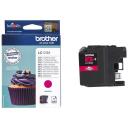 Brother Tinte kasetne LC123M, 600 lappuses, Magenta, Augstas ražības, Saderīga ar Brother printeriem