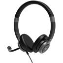 Port Connect austiņas PRO ON'R 300 912001, 32 &Omega;, 20-20k Hz, melna, trok&scaron;ņu slāpē&scaron;ana, stereo, vadu