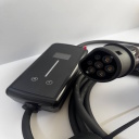 EV Charge EFAC32FE32 nešiojamas įkroviklis 22 kW, reguliuojamas 6–32 A, Type 2, 3 fazės, IP66, 6 m kabelis, su „Bluetooth“ ir programėle, juodas