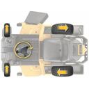 Cub Cadet Трактор с нулевым радиусом поворота ZTS1 107 17BAGBYE603, 11.9kW, 267kg, 107cm, 0cm, 15 позиций