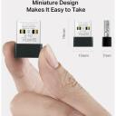 Mercusys traadita v&otilde;rguadapter MA20N, 650 Mbit/s, USB Type-A, Dual-band (2.4 GHz / 5 GHz), WPA2-PSK/WPA3-PSK, must/metallik