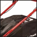 Zāles pļāvējs ar benzīna dzinēju, EINHELL, 3407570, 46 cm, 9 augstuma regulē&scaron;anas pakāpes, elektriskā palai&scaron;ana, 1400 m&sup2; laukuma ieteikums