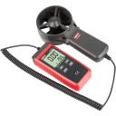 Uni-T anemomeeter UT363S, 0.4-30 m/s, -10&deg;C kuni 50&deg;C, 3x1.5V aku, LCD taustvalgustus, automaatne vahemiku valik
