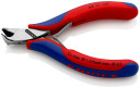 Precīzās elektriskās knaibles, KNIPEX, 64 32 120, 120 mm, cietā stieple Ø 0.5 mm, vidējā cietībā Ø 1.0 mm