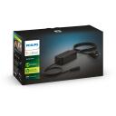 Philips Hue strāvas adapteris 40W ar kontaktu 8719514413979, 40W, AC 220-240V, 1.5m strāvas kabelis, 60cm DC kabelis