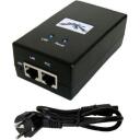 Ubiquiti Блок питания POE-48-24W, 48 V, 135 г, RJ-45, 10 Мбит/с, 90-260 V, 47-63 Гц