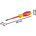 Bosch Kruvikeeraja 1600A02NC2, 100mm, 262mm, S2 teras, ergonoomiline k&auml;epide, VDE/1000V heakskiidetud