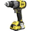 Stanley juhtmeta l&ouml;&ouml;kvise SFMCD726D2K-QW, 18 V, 2x2 Ah, harjadeta mootor, 80 Nm, 34 000 l&ouml;&ouml;ki/min, 15+2 p&ouml;&ouml;rdemomendi seade