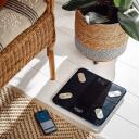 Adler | Smart Bathroom Scale | AD 8186b | Maximum weight (capacity) 180 kg | Accuracy 100 g | Body Mass Index (BMI) measuring | Black