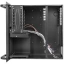 Lanberg rackmount serveri ATX &scaron;assii 450/08 19''/4U SC01-4504-08B, 6x3,5'' sisemised, 1x3,5'' v&auml;line, 3x5,25'' v&auml;line