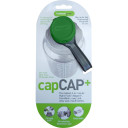 Vāciņ&scaron; pudelēm 'capCAP+', zaļ&scaron;, &Oslash; 53 mm, R077800, HUMANGEAR