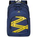 Rivacase Рюкзак Erebus 5461BLUE, 30L, 15.6", водоотталкивающий, 2 боковых кармана, тип закрытия: молния