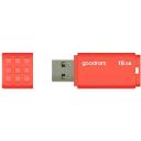 Goodram Pendrive UME3 16GB USB 3.0 UME3-0160O0R11, 16GB, 60MB/s, 20MB/s, USB 3.0, oranžs