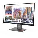 Lenovo ThinkVision P27QD-40, 27", 2560 x 1440, 120 Hz, 4 ms, 350 cd/m&sup2;, HDMI 1, USB-C, IPS, matt, VESA 100x100