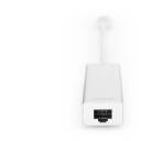 Digitus 3-port USB centrmezgls un Gigabit LAN adapteris DA-70250-1, 3xUSB 3.0, 1xRJ45, 1000 Mbps, plūsmas kontrole, WOL
