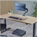 Fellowes Lauapad Breyta 100139324, 800 x 400 x 2.5 mm, Liivakarva, &Otilde;mblustega servad, Libisemisvastane alus