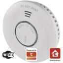 Emos Suitu detektor TS380C-HW P56500S, 38x120x120mm, Wi-Fi, 10a, 85dB, IP20, 2x1,5V AA, 0-40&deg;C, 0-93% RH