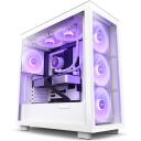 Nzxt CPU Au&scaron;intuvas Kraken 280 RGB RL-KR280-W1, 280mm, 2 ventiliatoriai, RGB, LCD ekranas, 400mm vamzdis