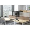 Neomounts monitors regulējams statīvs FPMA-D550SBLACK, 13-32", 8 kg, VESA 75x75/100x100, augstuma regulē&scaron;ana, pagriežams