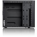 Fractal Design Korpuss Core 1000 USB 3.0 FD-CA-CORE-1000-USB3-BL, 2x3.5" HDD, 3x2.5" SSD, 1xUSB 3.0, 1xUSB 2.0