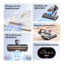 Беспроводной ручной противоклещевой пылесос с мощностью 250 W и напряжением 28.8 V BD7 Pro Double Cup Anti-mite Grey Jimmy