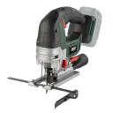 Аккумуляторная лобзик 20V, POWERPLUS, POWPB30100, 4 положения маятника, максимальная глубина реза 135 мм