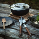 Čuguna katls ar nerūsējoša tērauda vāku GARNEK NORDEN GRILL CHEF, 1066430 FISKARS