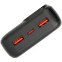 Rivacase Power Bank VA2521, 20000 мАч, 20W PD, 2xUSB-A, 1xUSB-C, ЖК-дисплей, серый
