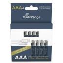 Mediarange Laetav Li-Ion AAA Aku 1.5V 500mAh 4P MRBAT160, Kaal 0.032kg