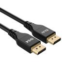 Club3D DisplayPort 2.1 CAC-1093 kaabel 3m, 54Gbps, 8K120Hz, 2160p/4320p, sirge pistik, must