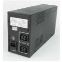 Gembird UPS POWER CUBE 650VA UPS-PC-652A, 650 VA, 390 W, 2 x IEC-C13, 12 h laadimine, AVR, &uuml;lepinge kaitse