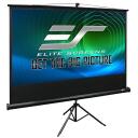 Elite Screens Pārnēsājamais trijkāja ekrāns T100UWH, 100", 16:9, Melns, MaxWhite, 2.36m