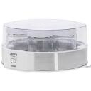 Adler jogurtimasin CR 4519, 1.4 L, 20 W, 240 mm, 240 mm, 115 mm, 1.25 m, 7 anumat, valge, h&otilde;bedane, 220-240 V, 50 Hz, 42 &deg;C