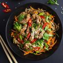 Russell Hobbs Crystaltech k&otilde;rge wok RH01860EU7, 28cm, must, alumiinium, 8cm, kaanega