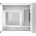 Thermaltake PC korpus Core V1 MiniITX Window - Snow Edition CA-1B8-00S6WN-01, 20cm ventilaator, valge, 2x USB 3.0, 4 ketta pesa