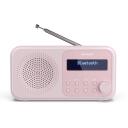 Sharp Tokyo Digitaalne Raadio DR-P420(PK), DAB/DAB+/FM, 4 x AA, 2 k&otilde;larit, Bluetooth, kaasaskantav, roosa