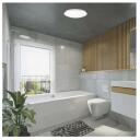 Emos LED потолочный светильник TIVI ZM3407, 11W, 1840lm, IP44, нейтральный белый, 4000K, сталь, 50 000ч.