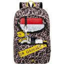 Rivacase Рюкзак Erebus 5421LEOPARD, 14L, 13.3", 450g, водоотталкивающий, 2 передних кармана, 2 боковых кармана