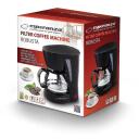 Esperanza EKC006 kafijas automāts, 0.6 L, 650 W, automātiska izslēg&scaron;anās, kafijas filtrs, pretpilē&scaron;anas funkcija