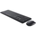 Dell Klaviatuur ja hiir KM3322W 580-AKFZ, 2.4 GHz, 3 nuppu, akud 2xAAA, 1xAA, traadita &uuml;hendus, must